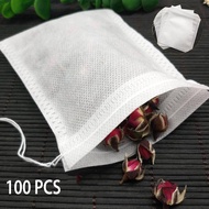100 PCS Disposable Tea Bag Tea Filter Bags