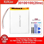 30100100(2line) Battery For Prestigio Muze 3708 3G PMT3708_3G PMT3708D PMT3708C Fit for 30100100 2li
