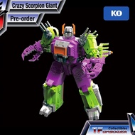 [Apr 2025] Transformers Crazy Scorpion Giant KO G1 Scorponok