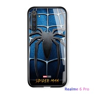 สำหรับRealme 6 Pro Realme 6 Marvel Avengersซูเปอร์ฮีโร่สไปเดอร์แมนสไปเดอร์-Man Spider LogoกันกระแทกS