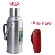 Stainless steel water bottle - 3.2L [GIVE] PERSONAL water bottle 0.45L [RANG DONG]