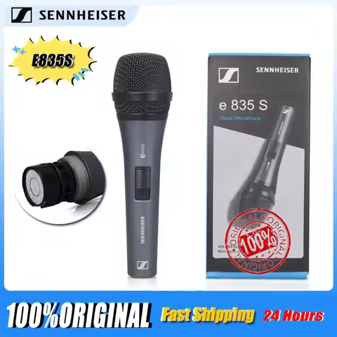 Original Microphone Sennheiser E835S Professional Wired Dynamic Heart-shaped Vocal Microphone Handhe