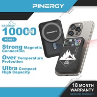 PINERGY PG-861 ICE CHARGE 10000mAh 15W Magnetic Wireless Powerbank PD22.5W Fast Charge Powerbank