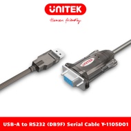 UNITEK 2m USB2.0 to Com Port DB9 (F) / RS232 Converter Cable Y-1105D01