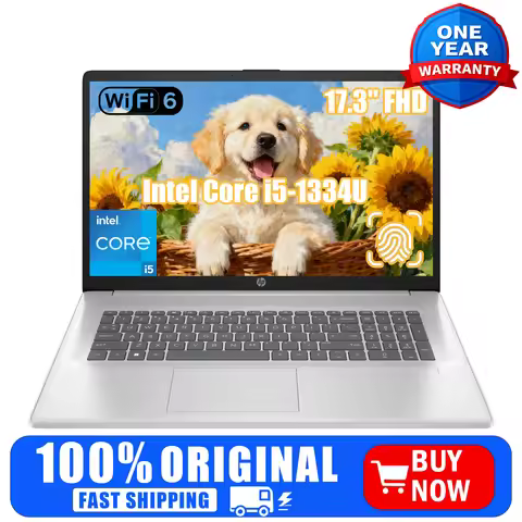 HP 17.3" FHD Business Laptop, Intel Core i5-1334U, 32GB RAM, 2TB SSD, Fingerprint Reader, Backlit Ke