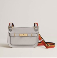 BRAND NEW HERMES JYPSIERE MINI BETON/ 冰川白