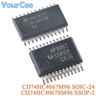 5PCS CD74HC4067M96 SOIC-24 CD74HC4067SM96 SSOP-2 HC4067M HP4067 Single Channel Analog Multiplexer Ch