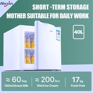 Hicon Household Mini Refrigerator small freezer inverter mini fridge Breast Milk Freezer Fully Froze