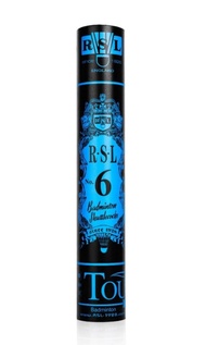 RSL R S L No.6 Tourney Feather Shuttlecock 羽毛球 一筒