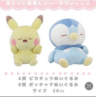 Pokemon2024 一番賞寵物小精靈 比卡超 同 波加曼公仔