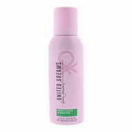 Benetton Ladies United Dreams Love Yourself For Her Deodorant Spray 5.1 oz ** 限時預訂優惠 Time-Limited Pr