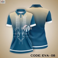 Ethnic Filipiniana For Men Women Top Modern Barong Ethnic Tribal Inspired Polo Shirt Full Sublimatio