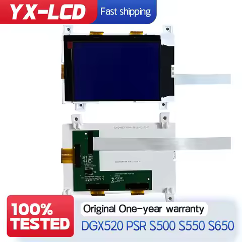 LCD Display Screen for Dgx520 Dgx620 Dgx630 Dgx640 PSR-S500 S550 S650 S670 Mm6 Mm8 Hjdj5428 (48) 320
