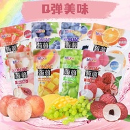 ready-to-eat Jelly 金德福蒟蒻果冻吸吸果冻袋装可吸果汁布丁0脂儿童零食
