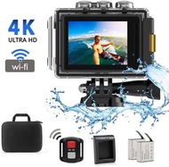 [全新] Crazyfire 4K Action Cam 運動相機 WiFi功能 30m防水 連配件