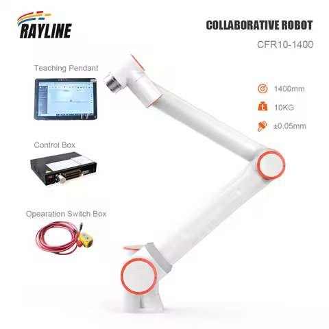 High Quality 10kg Payload Collaborative Robot 6 Axis Industrial Robotic Arm Palletizing Welding Cobo