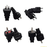 SUN AU US EU UK to C5 Power Converter C5 Conversion Plugs 3 Prong Power Adapter
