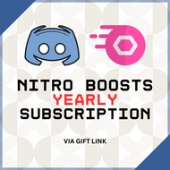 Discord Nitro Boosts Yearly subscriptions via gift link