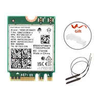 tmtkzp1 5374Mbps Intel AX210 Wifi 6E M.2 NGFF Wireless Bluetooth 5.3 AX210NGW Network Card 2.4G/5Ghz