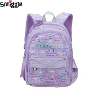 Australia Smiggle Children's SchoolBag Girls Backpack Purple Unicorn Cute 14 Inches Cartoon Cake Rainbow Kids' Bags