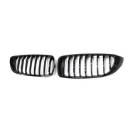 Single Line Gloss Black Front Grille For 2013-2019 BMW 4 Series F32 F33 2PCS