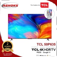 COD TCL 50P635 4K Smart TV  HDR Google TV  4K HDR TV, Dolby audio, Voice Control  TCL