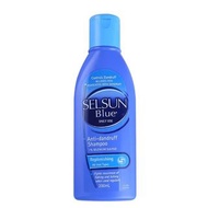 澳洲 Selsun Blue 修護去屑洗髮水200ml 藍色