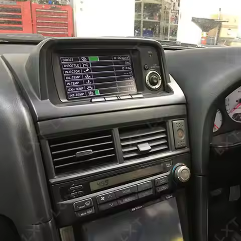 LCD Screen Display Panel For R34 GT-R MFD For NISSAN SHARP S1 99~20 For TOSHIBA S2 later 2000 Multi 