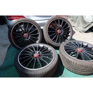 MERCEDES W117 CLA AMG 19INCH RIM N TYRE