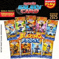 BoBoiBoy Galaxy Card Kad Pek Blazing Frost 2025 - Single Packet 🆕