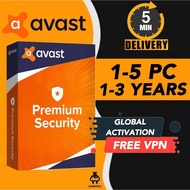 AVAST Premium Security Latest Version Antivirus - GENUINE LICENSE