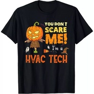 Halloween You Don'T Scare Hvac Tech Funny Hvac Technician Tee T-Shirt