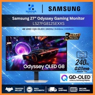 SAMSUNG 27" Odyssey Gaming Monitor G8 G81SF LS27FG812SEXXS - OLED | 4K UHD | 240 Hz | HDR10+ | 0.03 