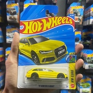 Hot Wheels 17 Audi RS 6 Avant - Yellow Yellow/ Lot C 2026