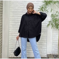 KEMEJA Olivia Shirt - Women's Linen Oversize Shirt - Linen Shirt - Oversized Shirt Linen