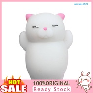 [Mer]  Cute Cartoon Cat Squishy Toy Stress Relief Soft Mini Animal Squeeze Toy Gift