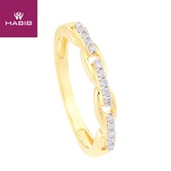 HABIB Round Diamond Ring in 375/9K Yellow Gold 264900922(YG)