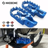NICECNC Foot Pegs Footrests For Husqvarna TE FE FC TC TX FX 125 200 250 350 450 2016 2017-2022 2018 