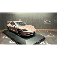 [Orphan] 1/43 Mini Cut Porsche Taycan Taycan Ice Berry Powder