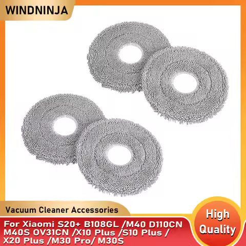Mop Cloth For Xiaomi S20+ B108GL M40 D110CN M40S OV31CN X10 Plus S10 Plus X20 Plus M30 Pro M30S Mop 