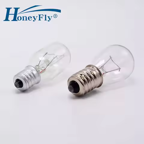 HoneyFly 5pcs E12 E14 Marine Lamp Bulb 24V 30V 110V 220V 5W 6W 10W 8W 15W 25W Machine Tool Instrumen