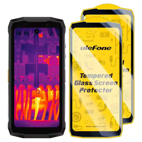 For Ulefone Armor mini 20T Pro 2pcs / Pack Ulefone 9H HD Anti Fingerprint Tempered Glass Film Phone 