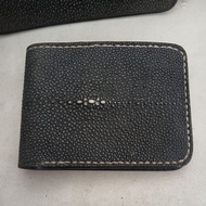 Handmade stingray leather stingray wallet
