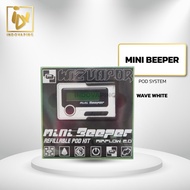 Ready JT Pod Vapor Vape - Mini Beeper Pod Kit 1200mAh Authentic White Wave