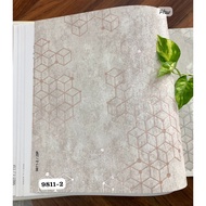 The View Modern Industrial Cement Wall Paper Block Box