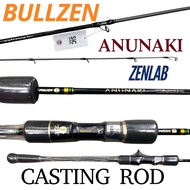 #Bullzen anunaki zenlab bc bait casting slow jigging fishing rod