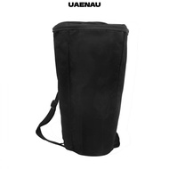 UAENAU Djembe Drum Bag, Black Color 8 Inch Size African Drum Carry , Portable  Cloth Drum Backpack F