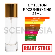 PEWANGI PERFUME 1 ONE M1LLION P4C0 R4BBAN3 35ML (SCENTASIA) EAU DE PARFUM MINYAK WANGI EDP FOR MAN