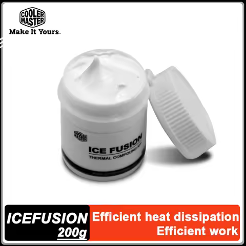 Cooler Master ICEFUSION 200g CPU Thermal Grease Paste Big Capacity Desktop Computer Thermal Paste