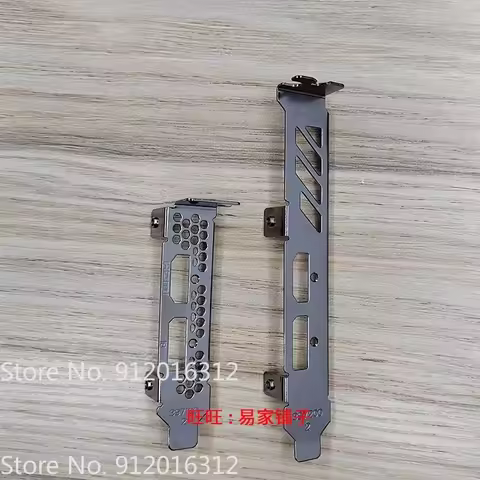 I/O IO Shield Back Plate Bracket for Sapphire AMD RX6400 Graphics Baffle Backplate